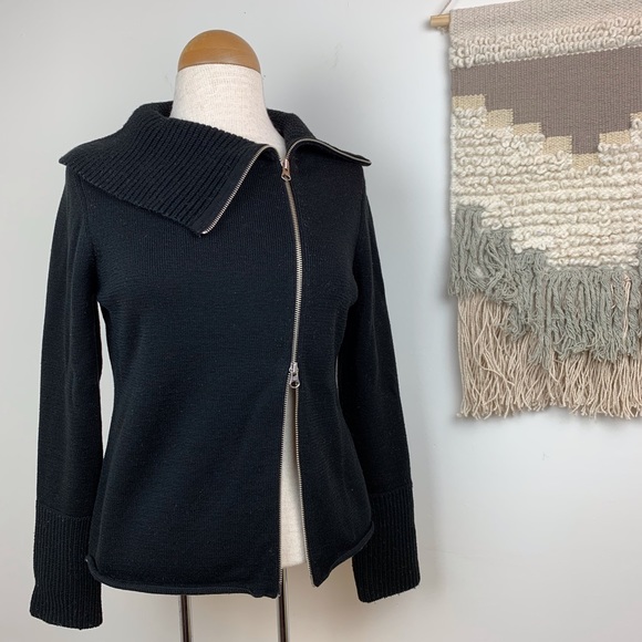 Loft Asymmetric Zip Sweater - Picture 3 of 4